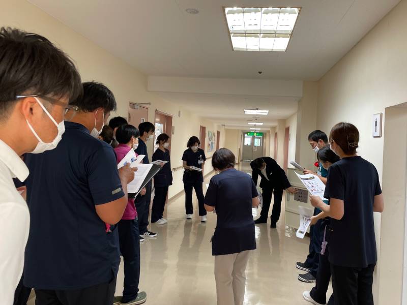 防災訓練実施