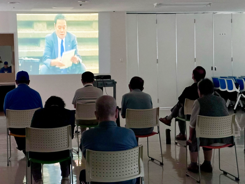 みんなで楽しむ映画鑑賞会