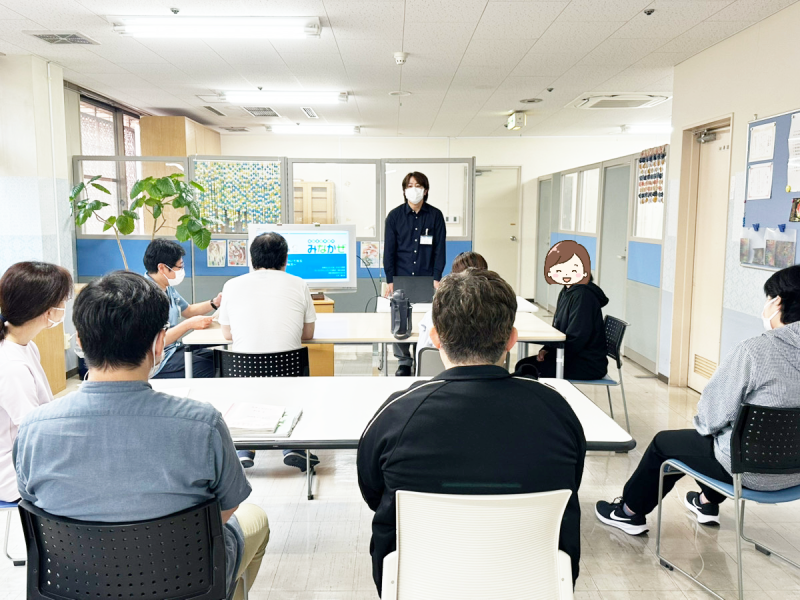 【社会復帰に向けた学びの時間】相談支援専門員について学ぶ勉強会を開催しました